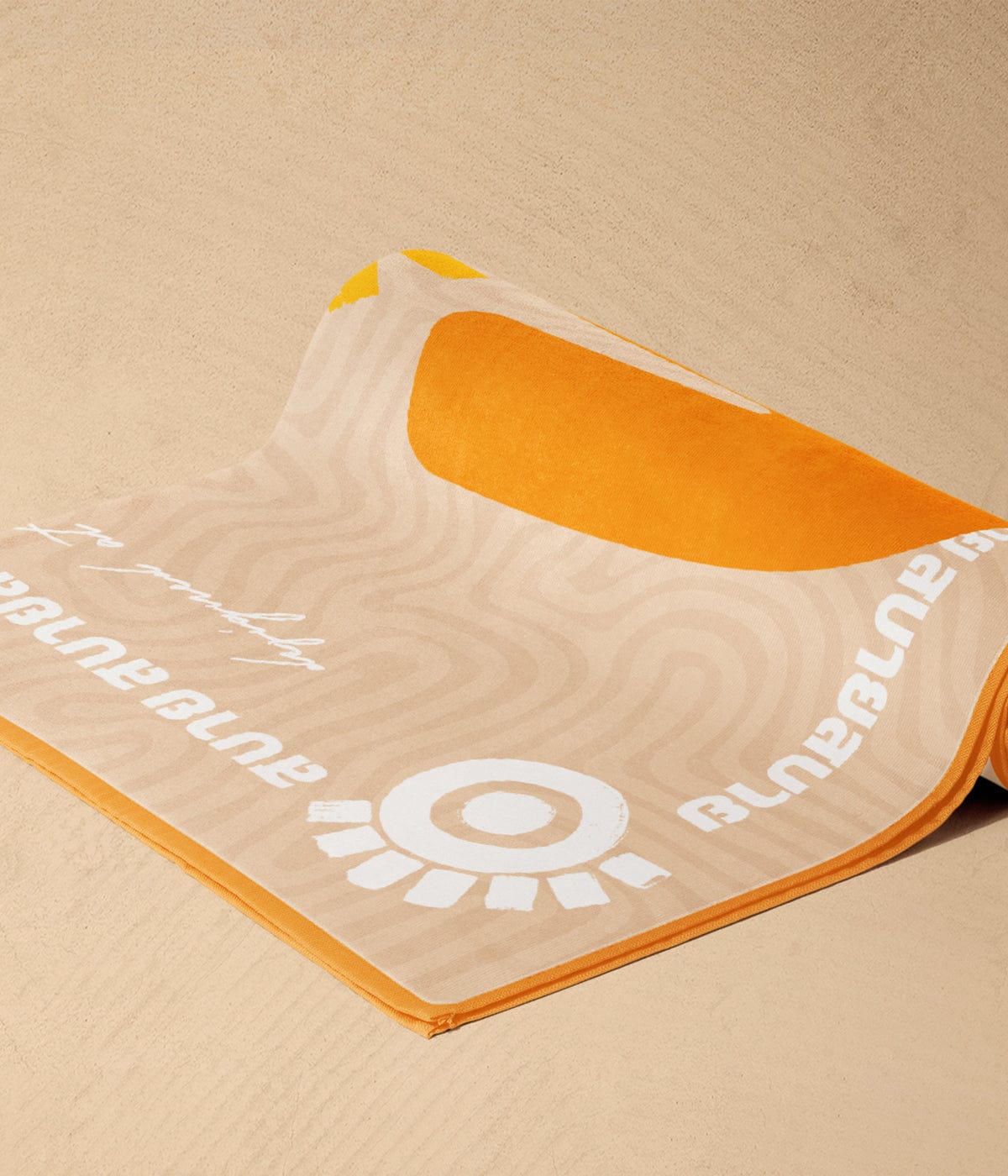 Kiyo Orange Sabai Sea Towel