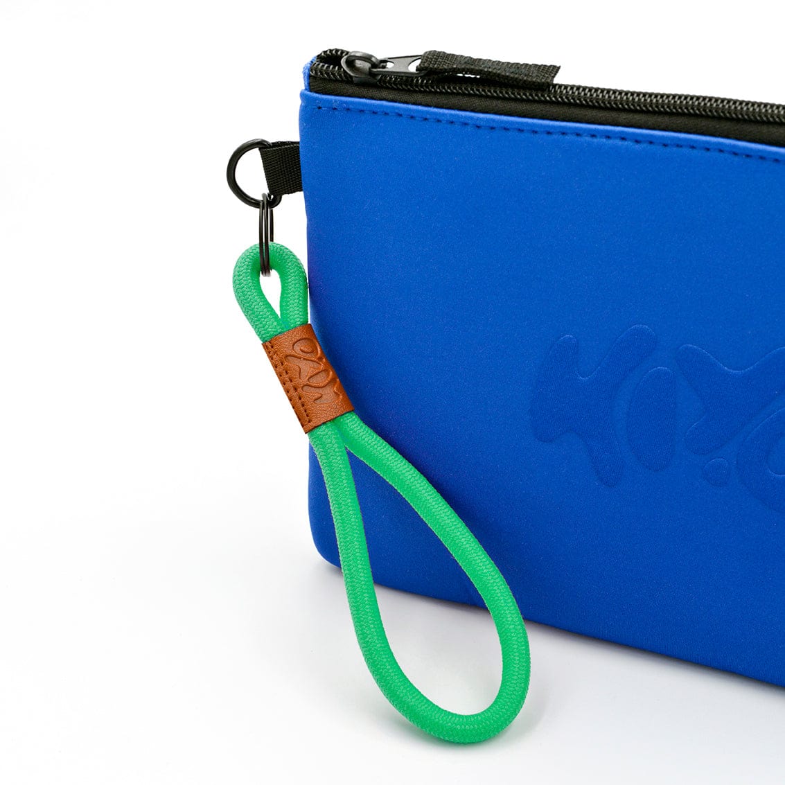 Kiyo Palm Green Wristlet