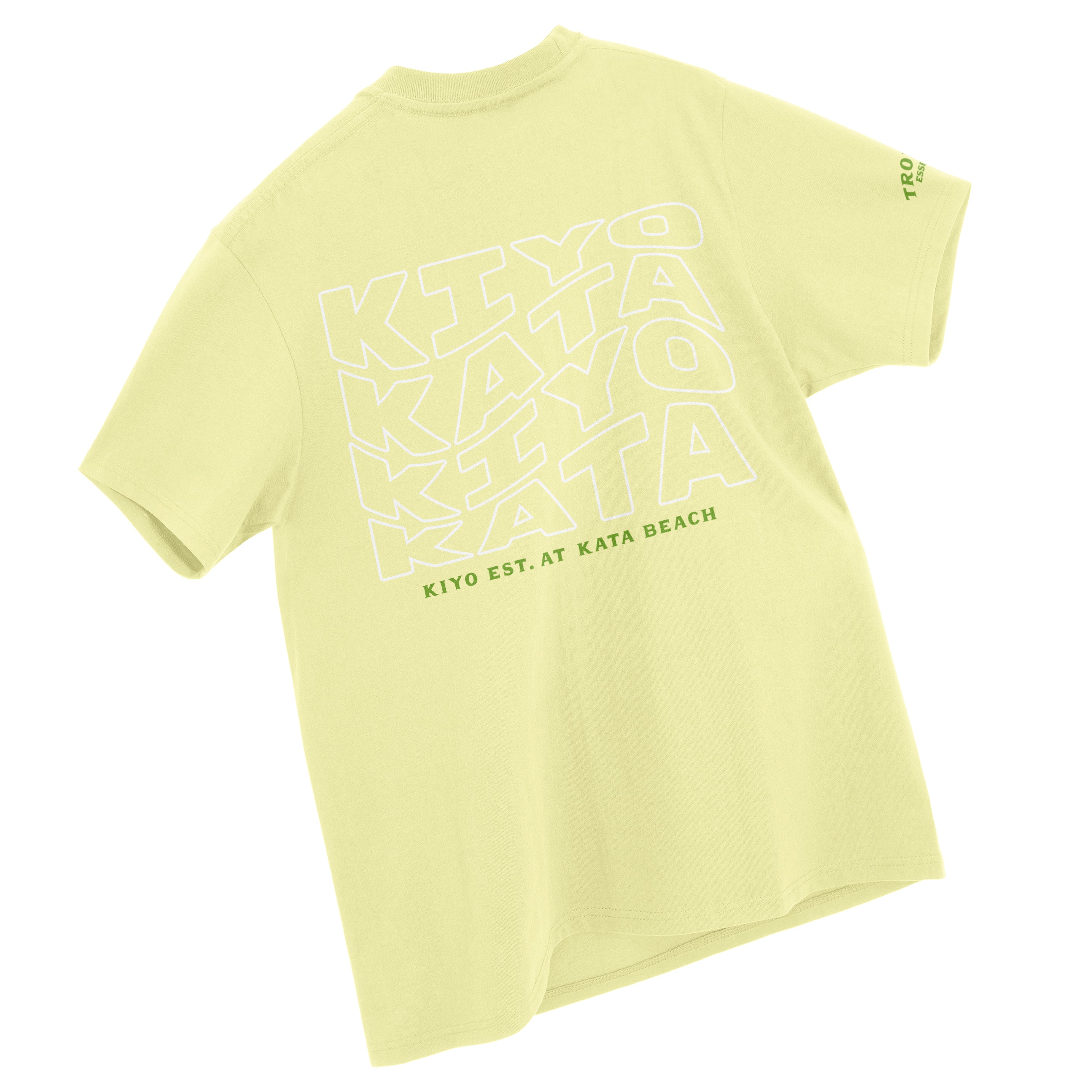 Light Yellow Kiyo Kata Tee