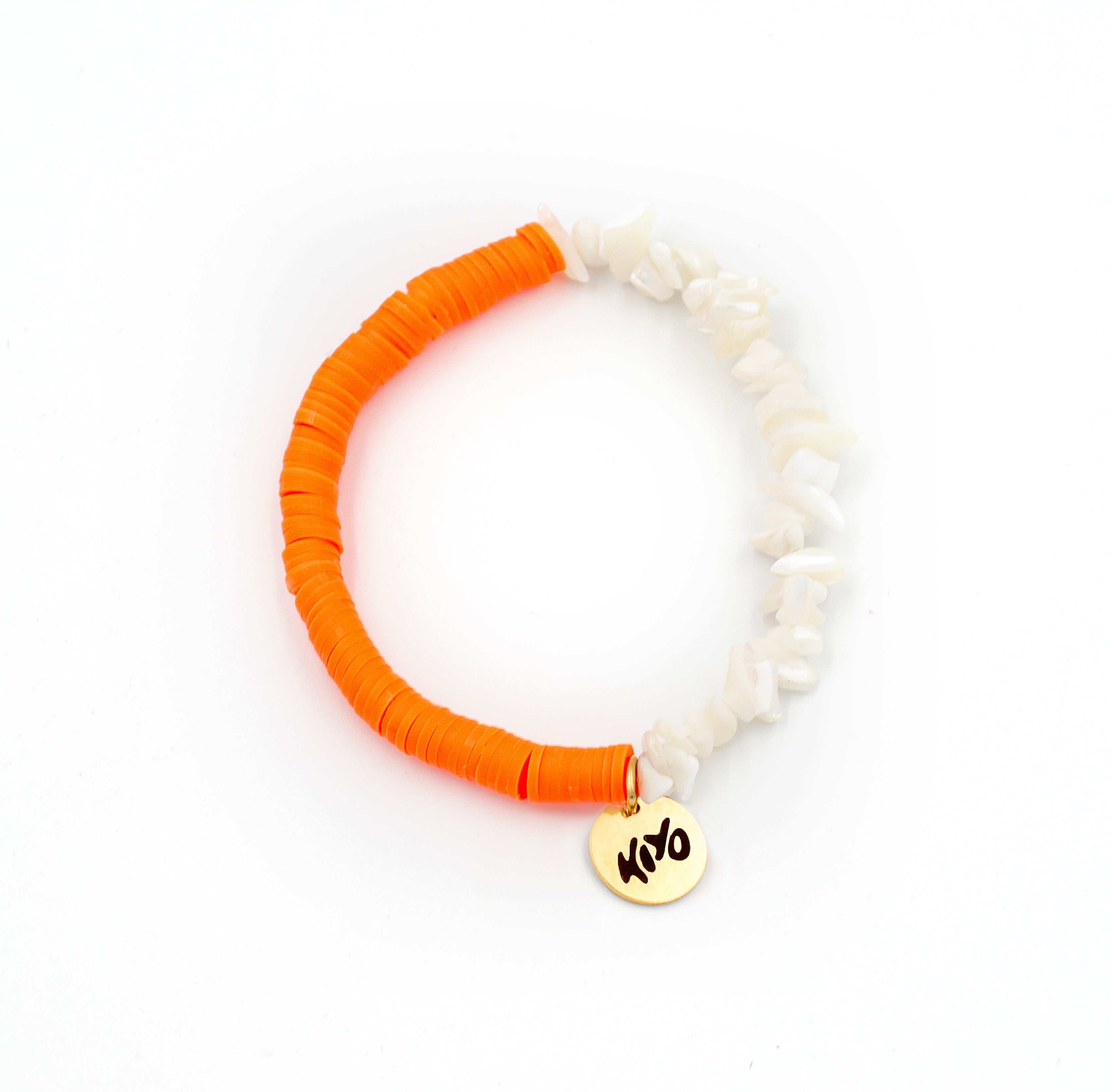 Neon Coral Bracelet