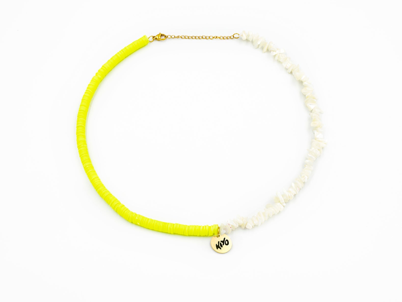 Neon Kiwi Necklace