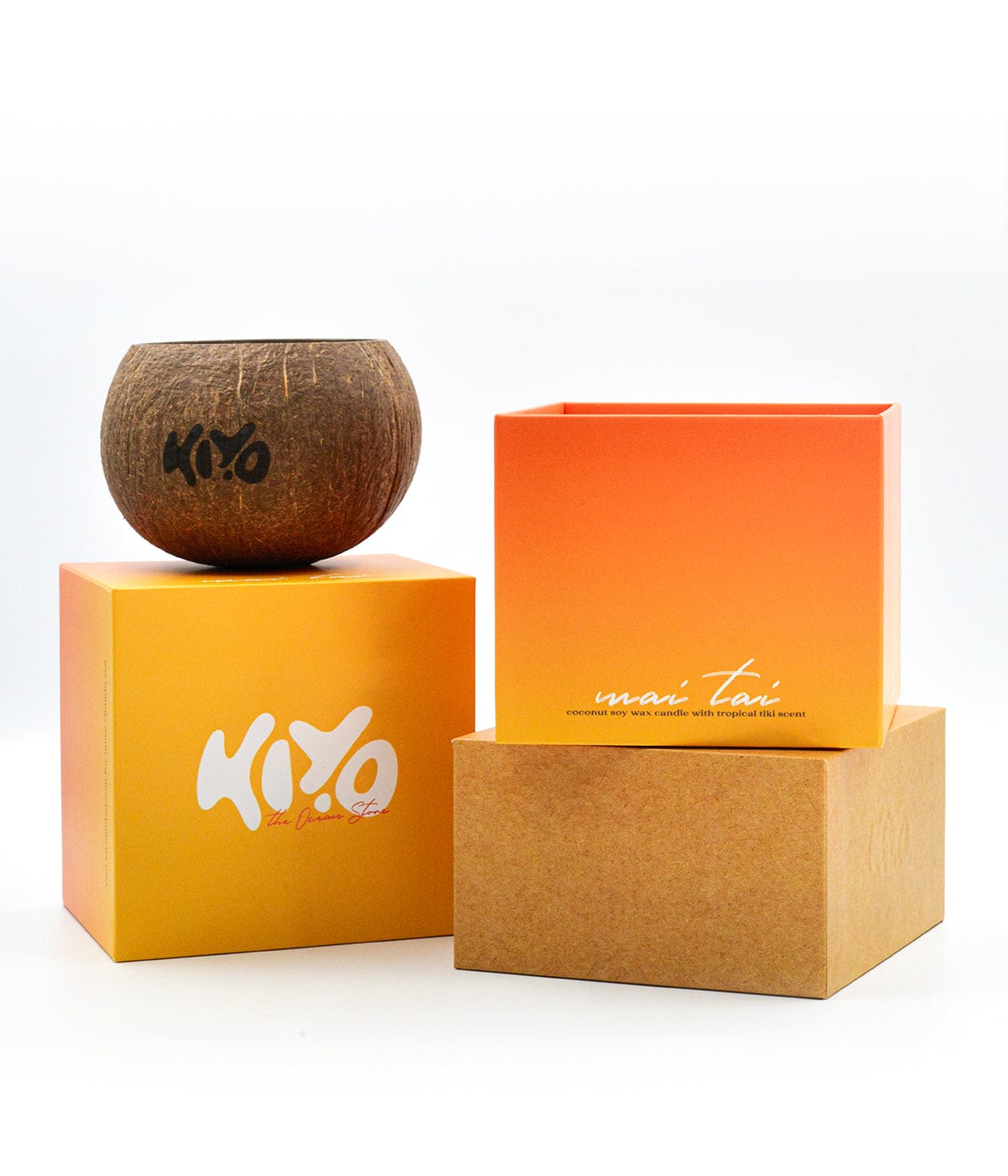 Kiyo Mai Tai Exotic Margarita Coconut Candle