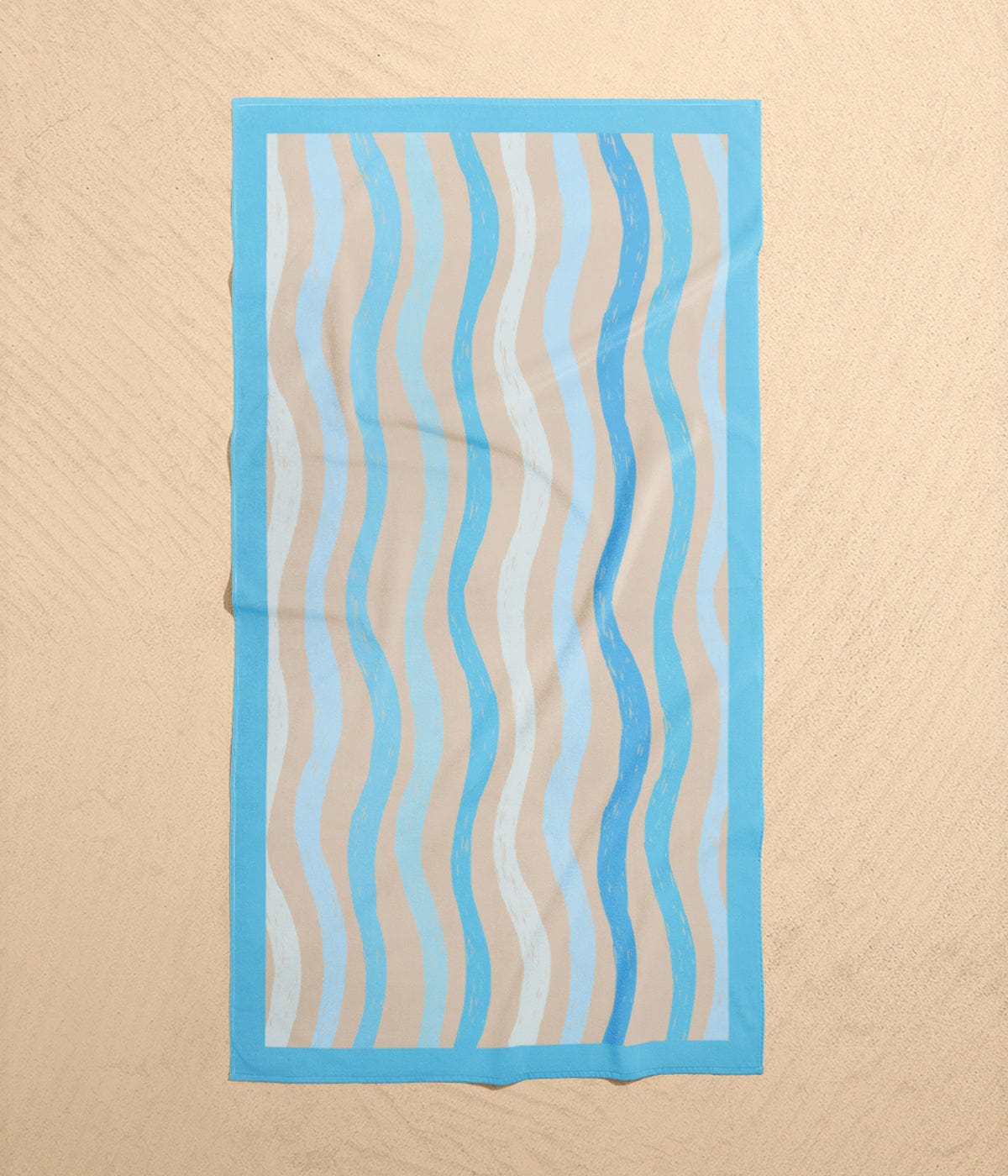 Kiyo Wave-line Beach Towel